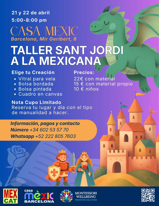 Taller Sant Jordi a la Mexicana